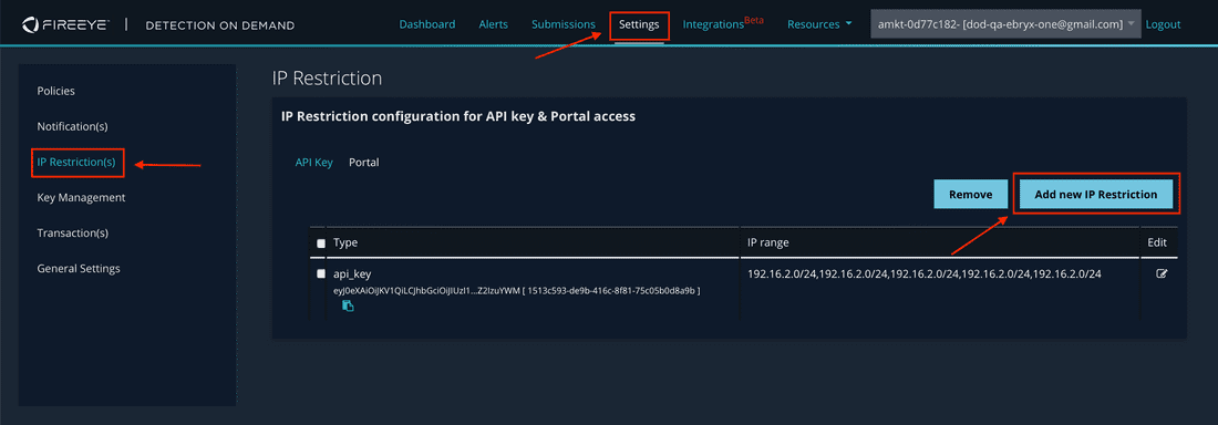 IP Restriction